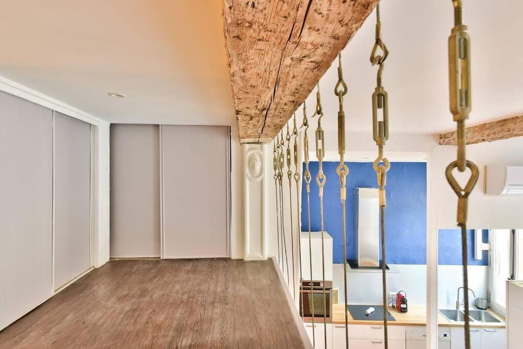 Superbe appartement mezzanine au cœur du Panier Marseille Extérieur photo